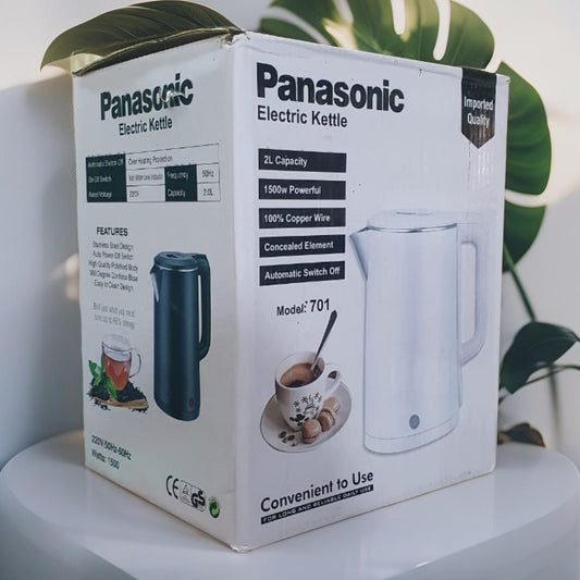 Panasonic Electric Kettle, 2L Capacity, 1500W,  220V/ 50Hz-60Hz,  AUTO POWER OFF SWITCH