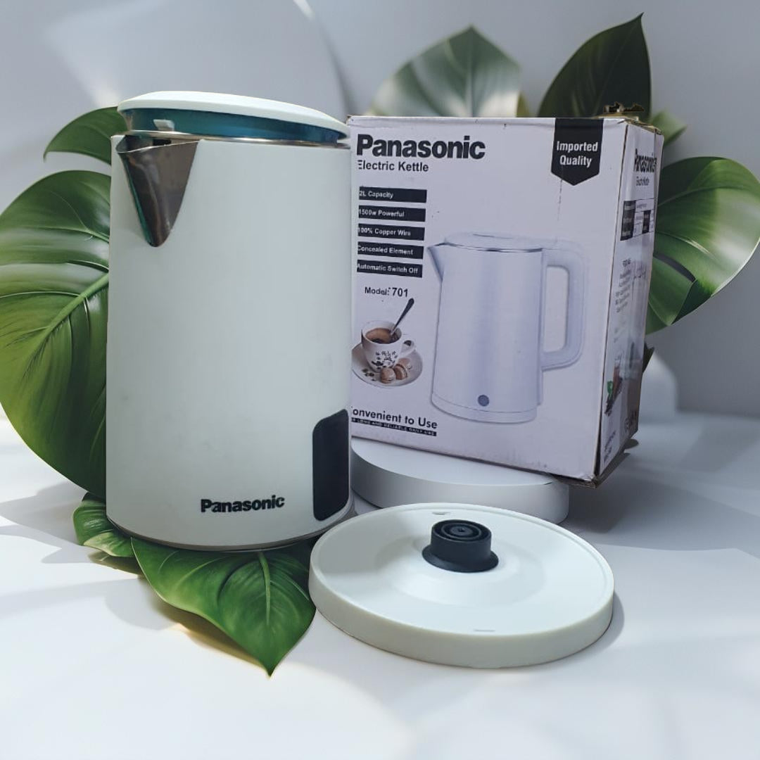 Panasonic Electric Kettle, 2L Capacity, 1500W,  220V/ 50Hz-60Hz,  AUTO POWER OFF SWITCH